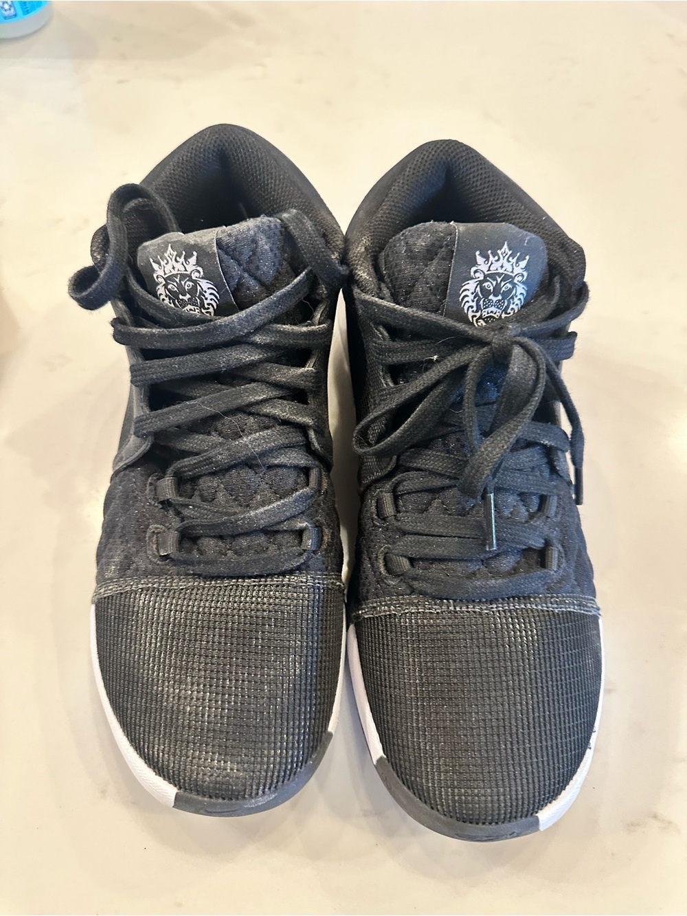 Nike Black High-Top Athletic Sneakers - Picture 1 of 2